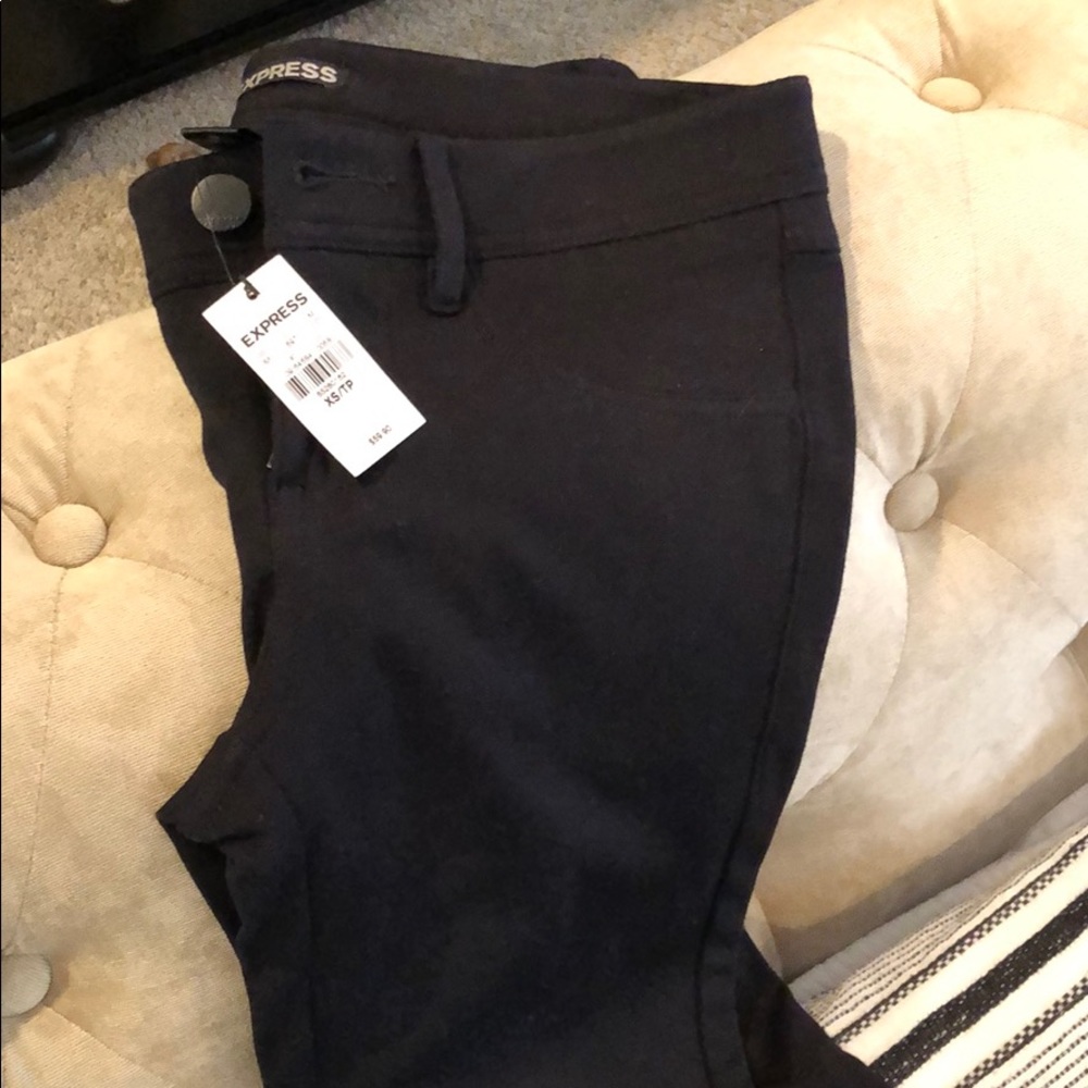 Express black slacks